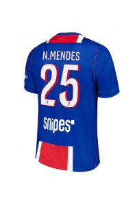 Paris Saint-Germain Nuno Mendes #25 Fotballdrakt Hjemme Klær 2026-27 Korte ermer